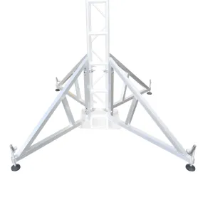 ProX X-AC463X2 Pair of Vertical Outrigger Leg Truss Stabilizers with 2 clamps for F34 and 12" Bolted Truss 2" Pipe Diameter