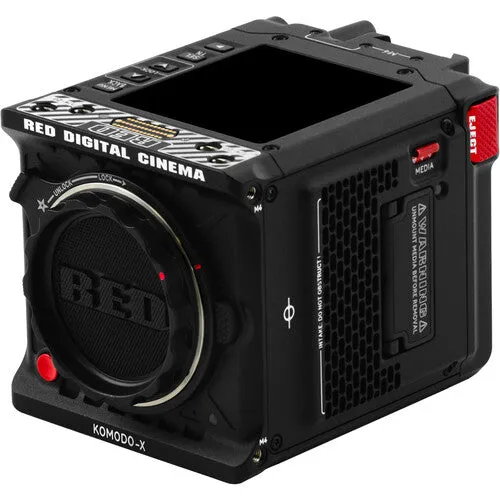 RED DIGITAL CINEMA KOMODO-X 6K Digital Cinema Camera (Canon RF, Black)