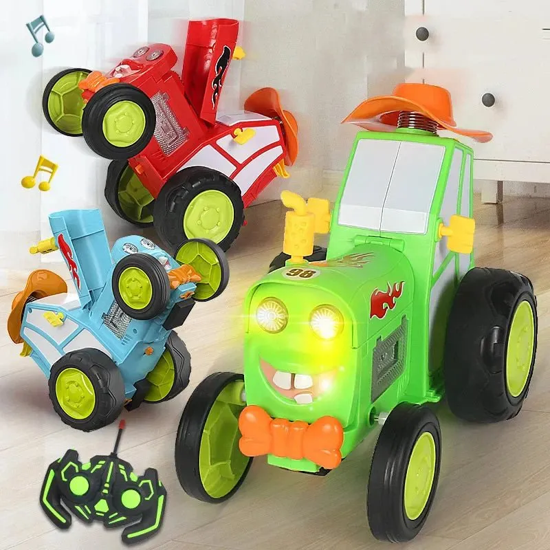 Remote Control Crazy Jumping Tractor Car
