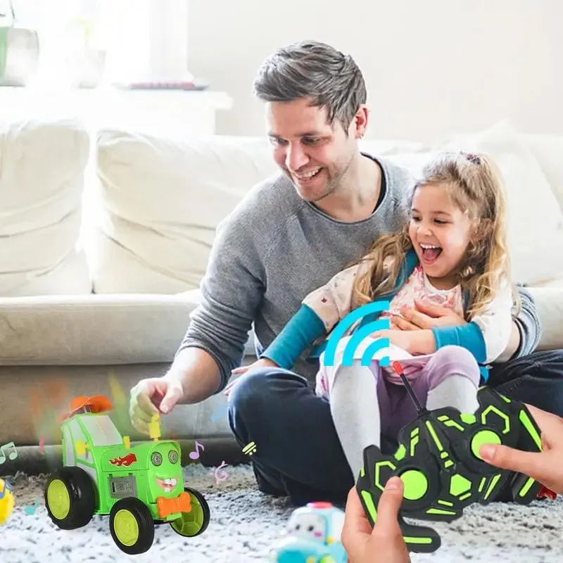 Remote Control Crazy Jumping Tractor Car