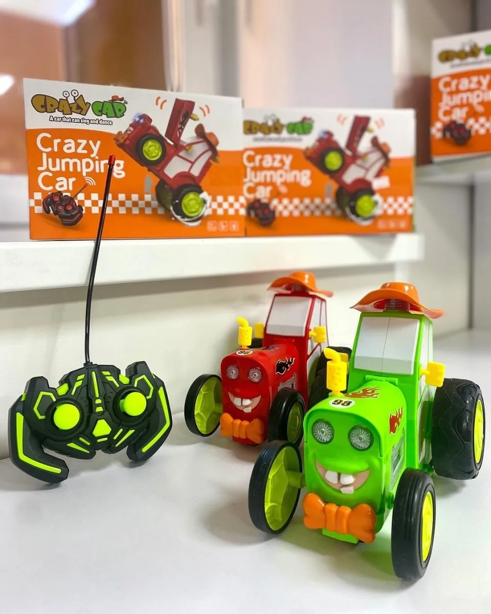 Remote Control Crazy Jumping Tractor Car