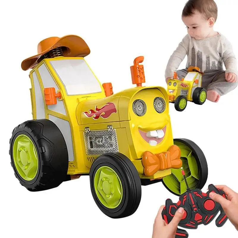 Remote Control Crazy Jumping Tractor Car