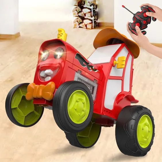 Remote Control Crazy Jumping Tractor Car