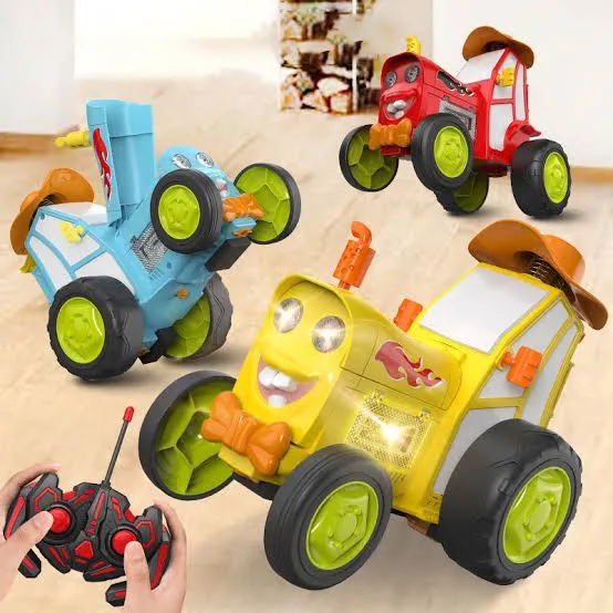 Remote Control Crazy Jumping Tractor Car