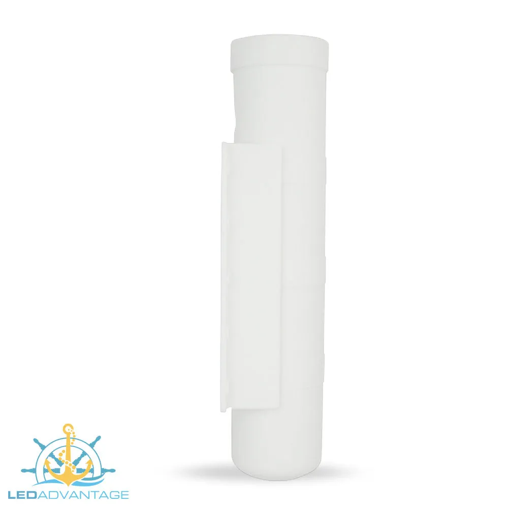Rod Holder - Medium Duty Side Mount (White)