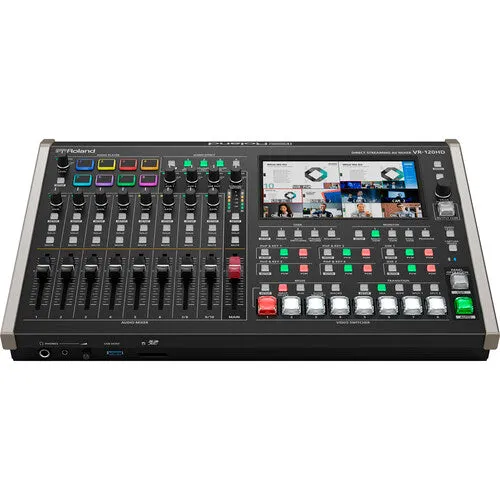 Roland VR-120HD Direct Streaming AV Mixer With Video Record And Playback