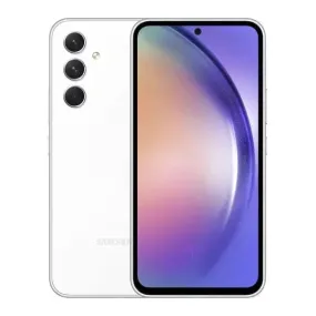 Samsung Galaxy A54 5G, 128GB Storage, 8GB RAM, Dual SIM, Awesome White, Unlocked Smartphone