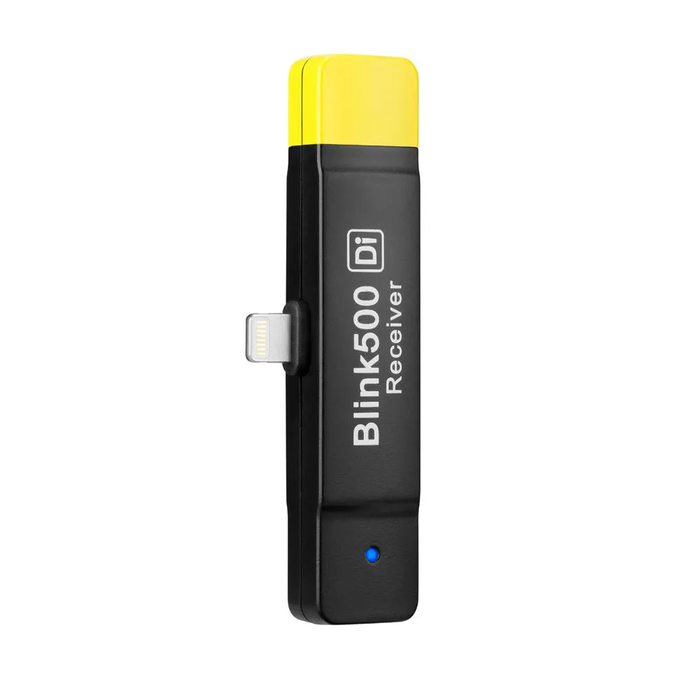 Saramonic Blink 500 RXDi Dual-Channel Lightning Wireless Microphone Receiver for iPhone and iPad