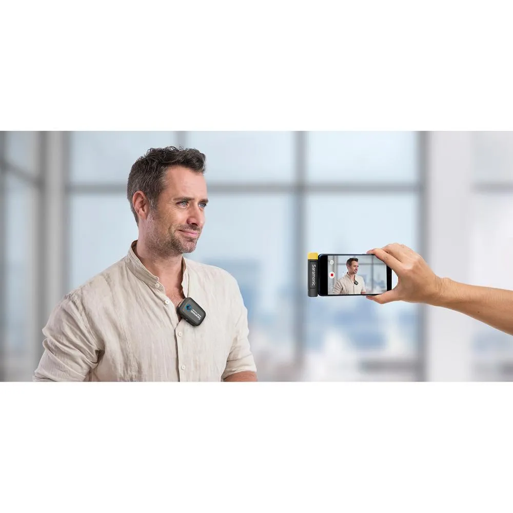 Saramonic Blink 500 RXDi Dual-Channel Lightning Wireless Microphone Receiver for iPhone and iPad