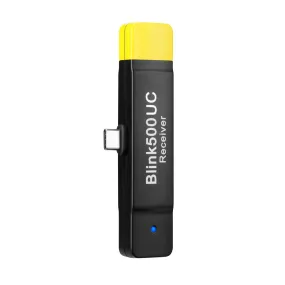 Saramonic Blink 500 RXUC Dual-Channel USB-C Wireless Microphone Receiver for Android Mobile Devices & More