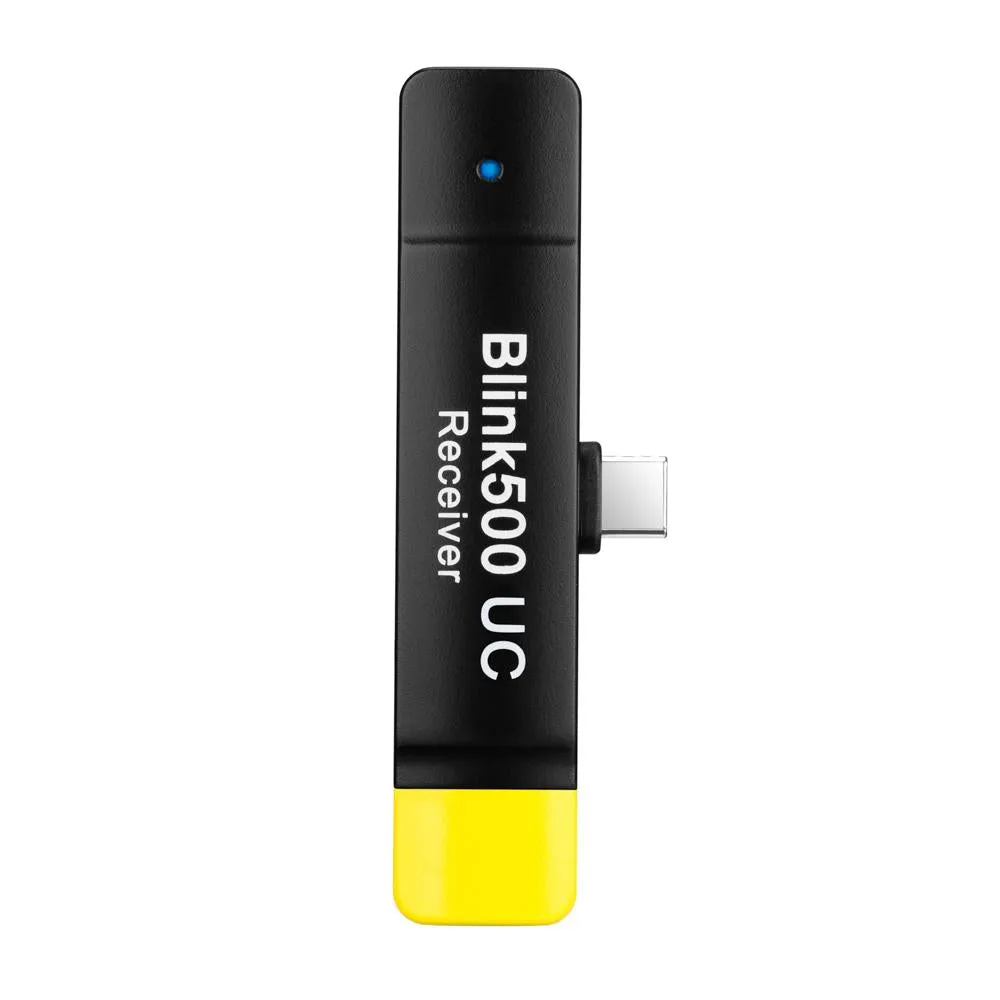 Saramonic Blink 500 RXUC Dual-Channel USB-C Wireless Microphone Receiver for Android Mobile Devices & More
