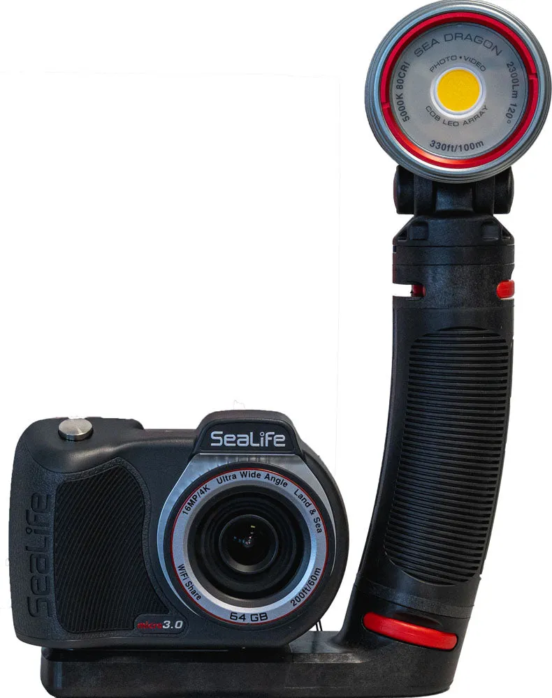 SeaLife Micro 3.0 Underwater Camera Free Sea Dragon 2300F