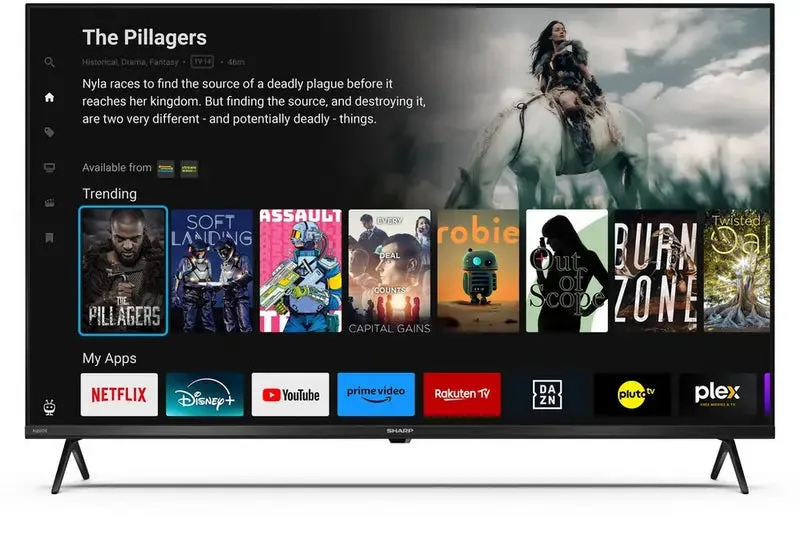 Sharp Aquos 4TC43GK4245KB 43" 4K UHD Frameless Smart TiVo TV