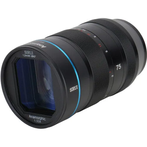 Sirui SR75MFT 75mm F/1.8 1.33x Anamorphic Lens, MFT Mount