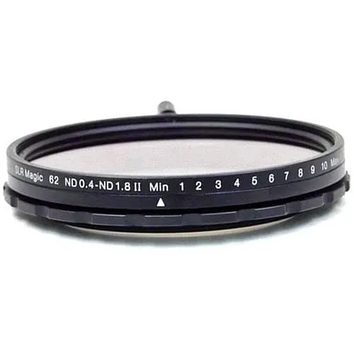 SLR Magic 62mm Self-Locking Variable Neutral Density 0.4 to 1.8 Filter (1.3 to 6 Stops)