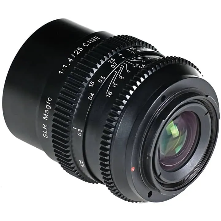 SLR Magic Cine Bundle 25mm f/1.4 Lens & 52mm Variable ND (II) for E Mount