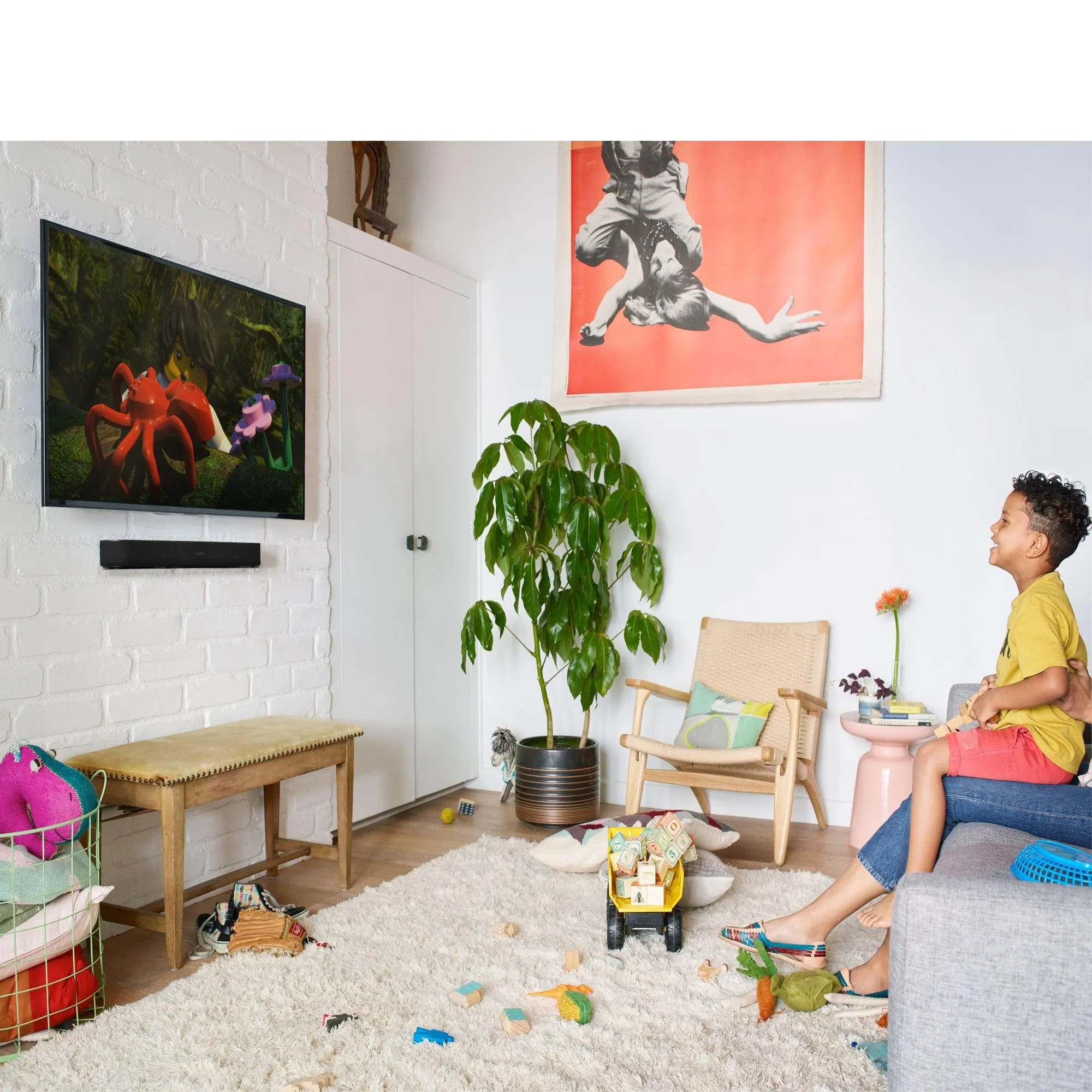 Sonos Beam 3.0Ch Smart Soundbar - Black | BEAM1EU1BLK