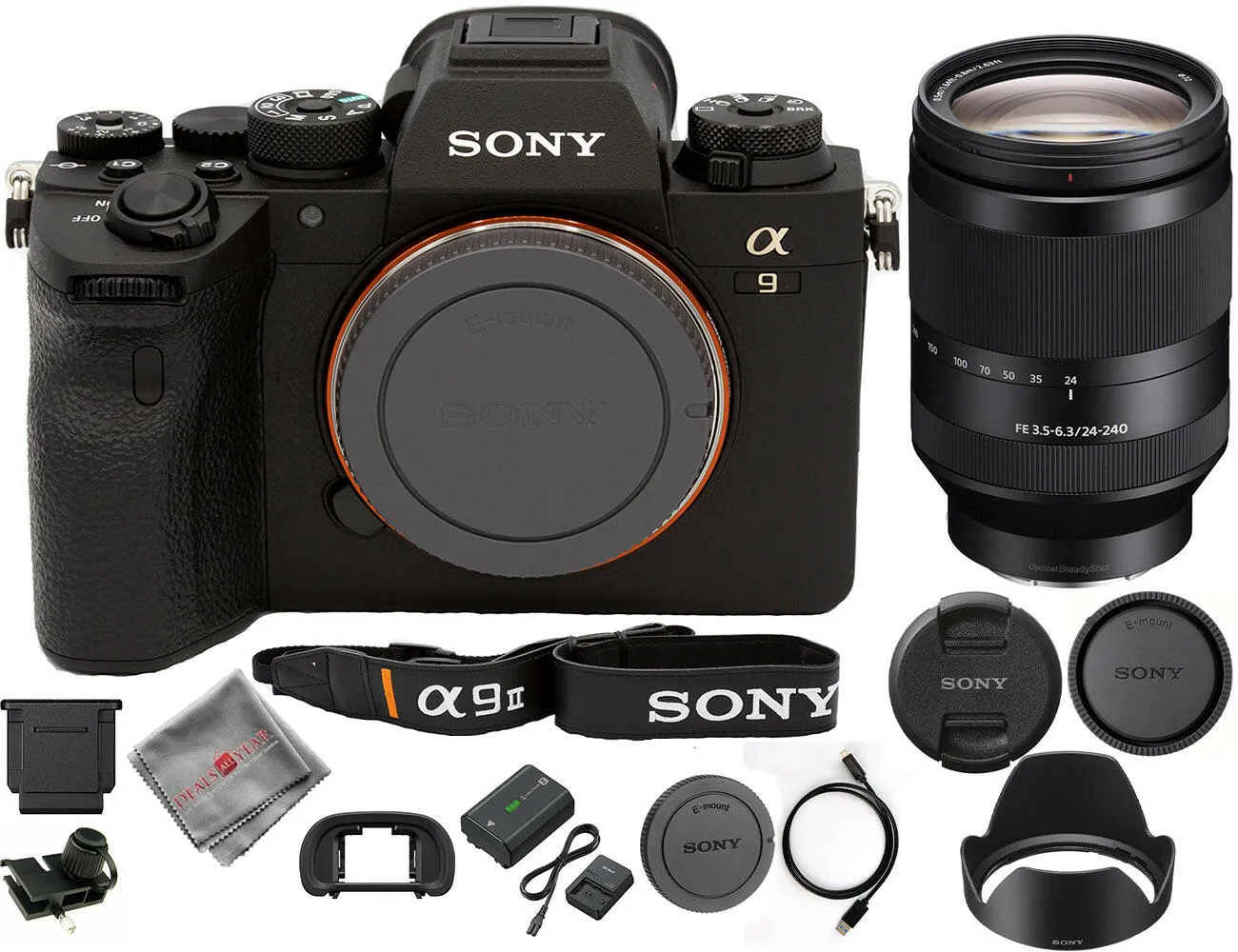 Sony Alpha a9 II Mirrorless Digital Camera with FE 24-240mm f/3.5-6.3 OSS Lens