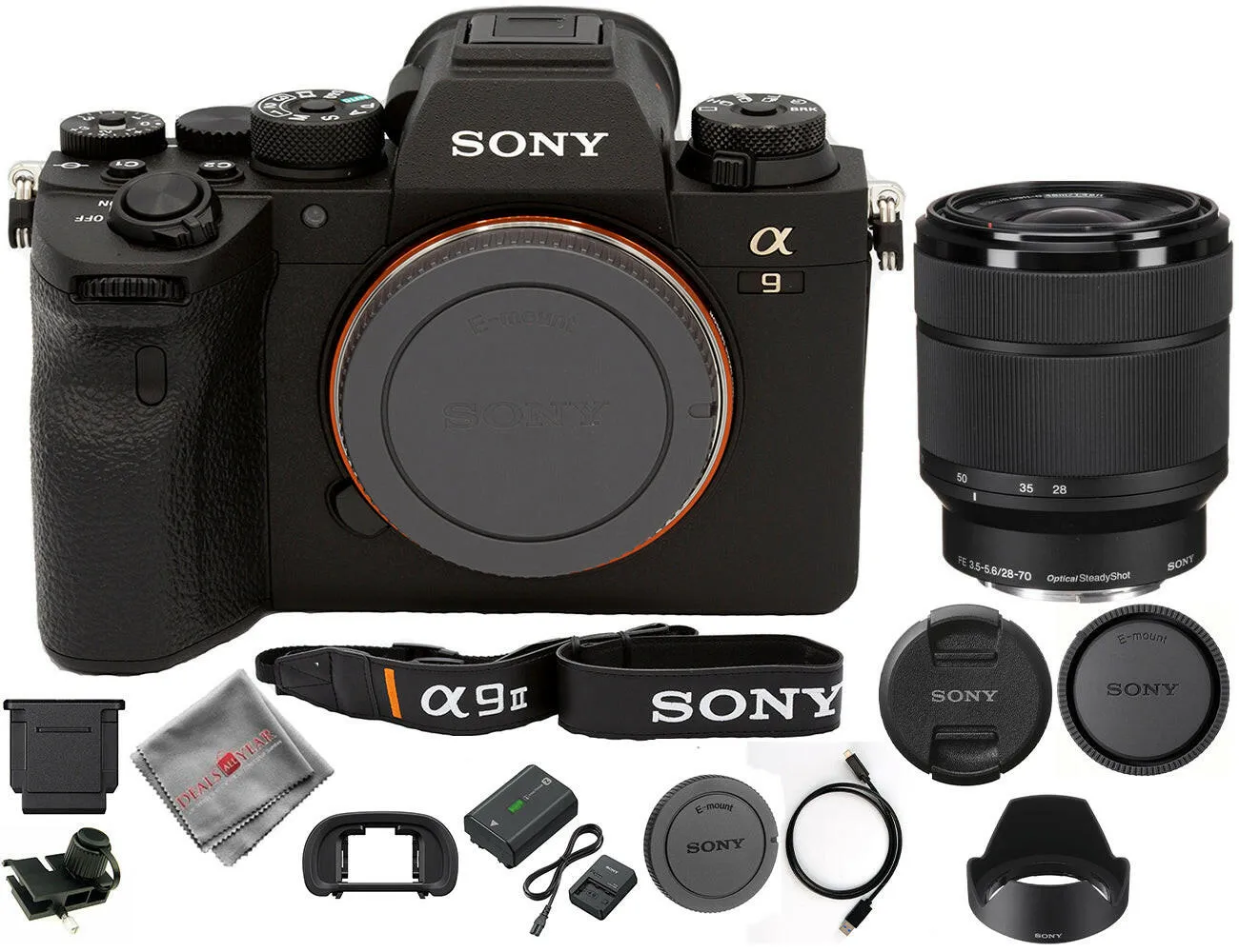 Sony Alpha a9 II Mirrorless Digital Camera with FE 28-70mm f/3.5-5.6 OSS Lens