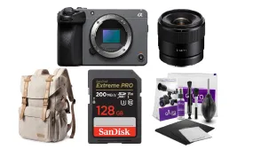 Sony FX30 Digital Cinema Camera with 11mm Lens KIT Starter Bundle