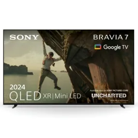 Sony K65XR70U 65 Inch BRAVIA 7 XR70U 4K QLED Mini LED Smart Google Bravia TV 2024