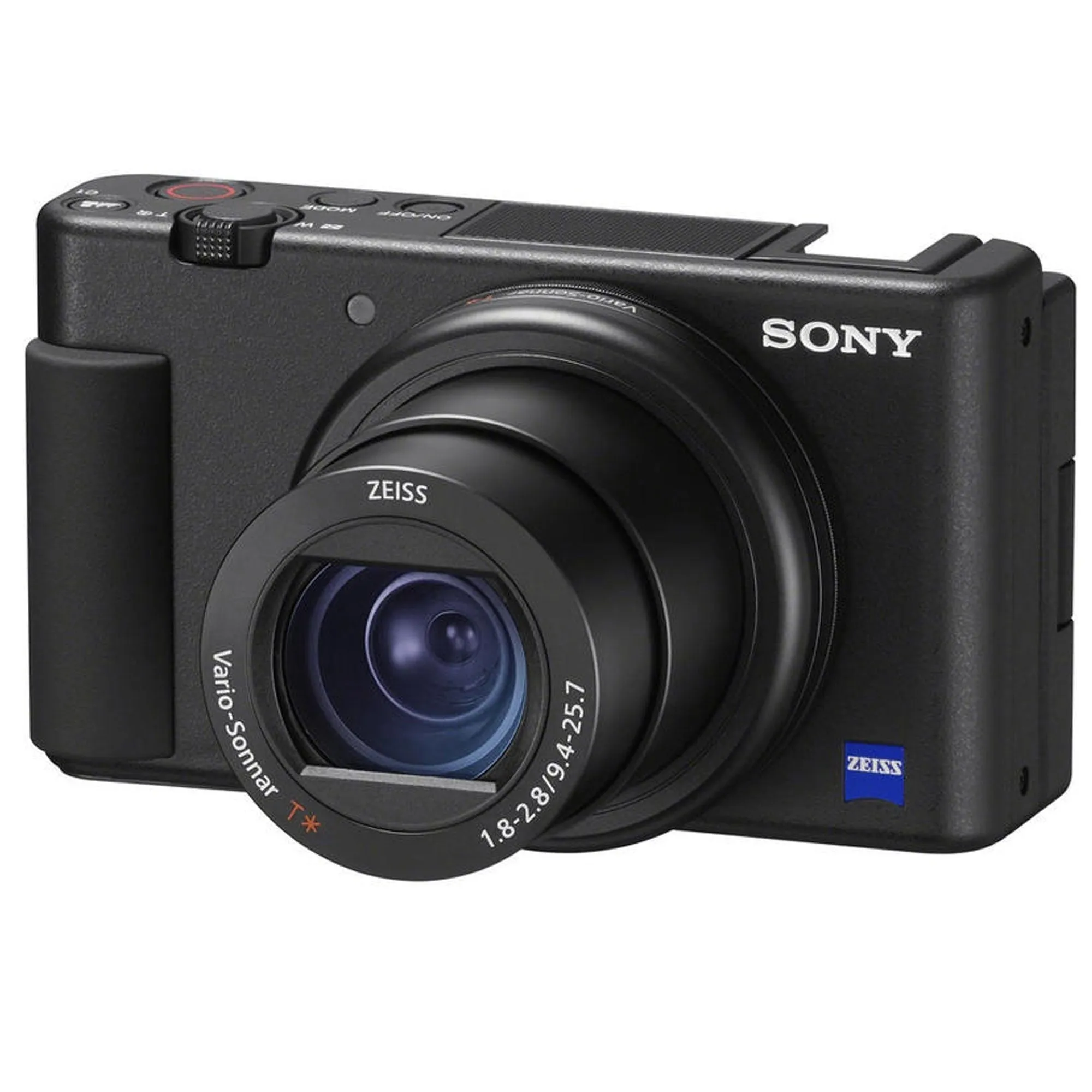 Sony ZV-1 Built-In Wi-Fi Digital Camera Black   128GB Accessory Kit