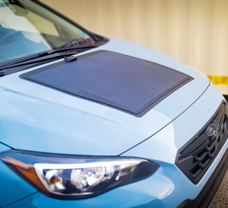 Subaru Crosstrek (2012-Present) Lensun 85W Hood Flexible Solar Panel