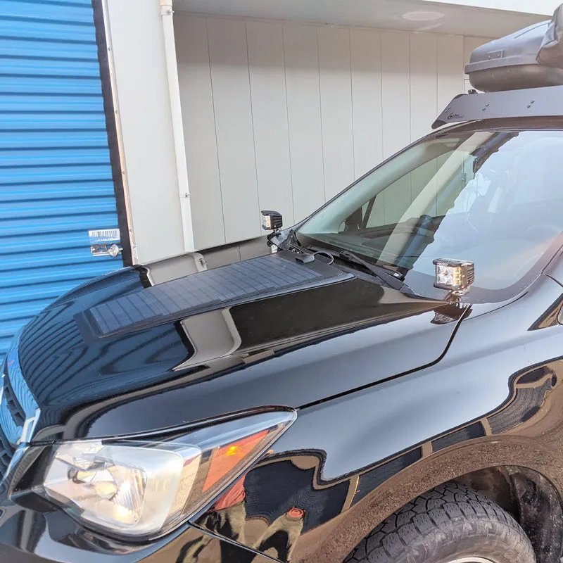 Subaru Forester 4th Gen(2014-2018) Lensun 45W Hood Flexible Solar Panel
