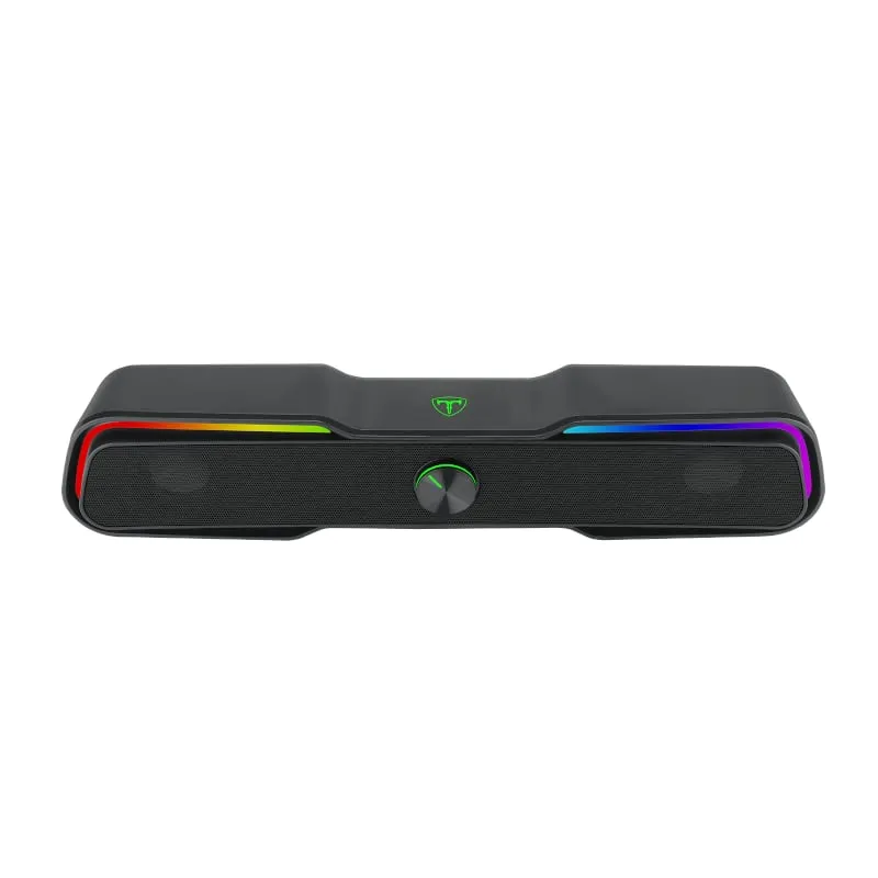 T-Dagger T-Tgs600 2 X 3W|3.5Mm|Usb|Rgb Soundbar - Black