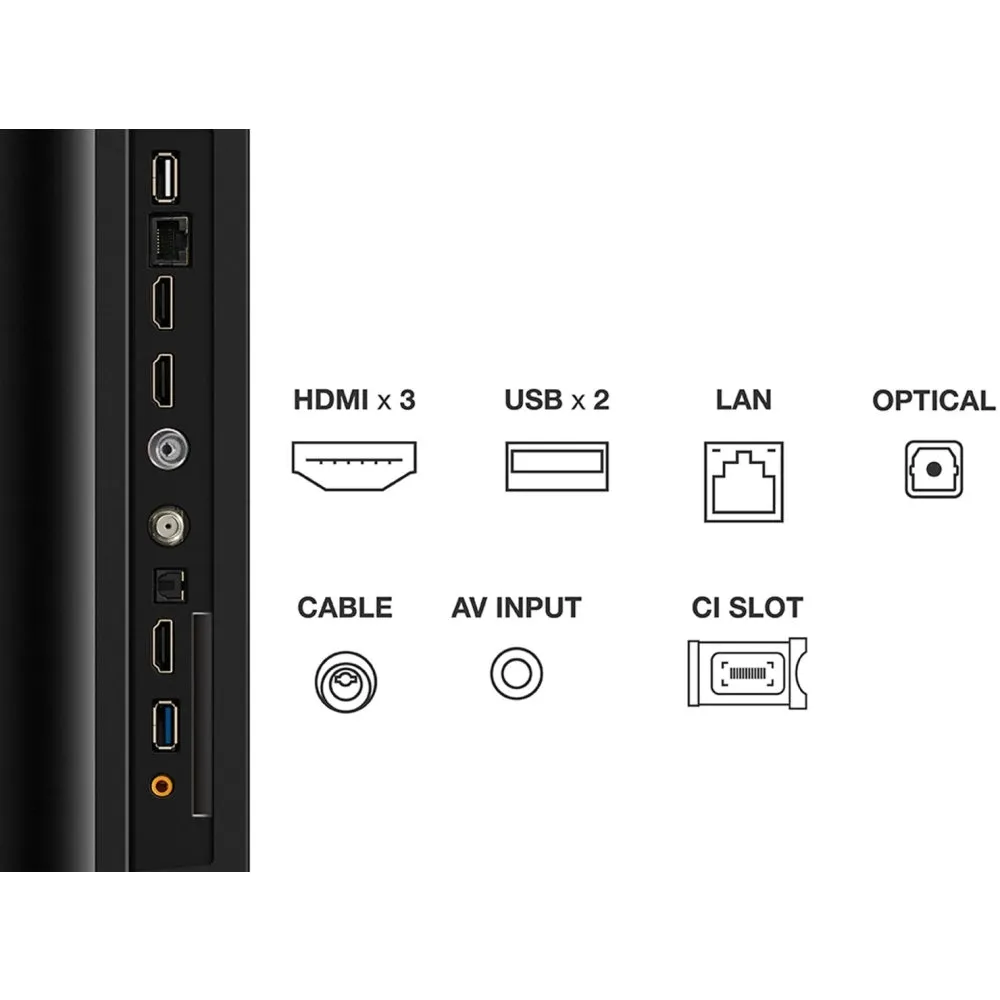 TCL 55P755K 55" LED 4K Ultra HD Smart Television