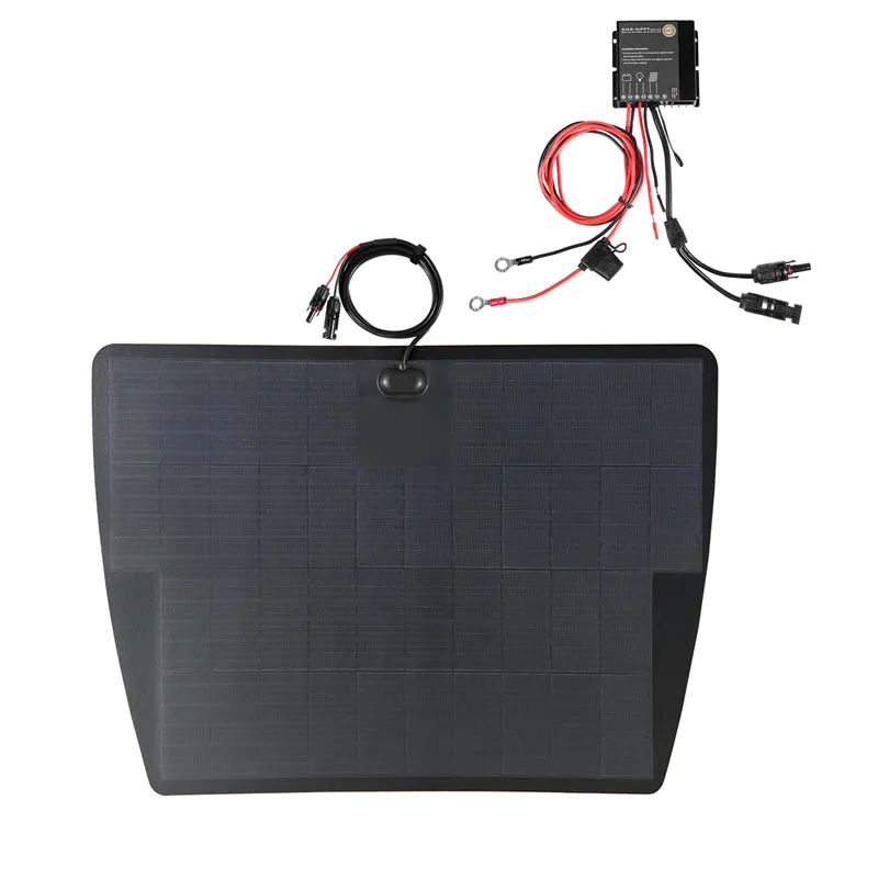 Tesla Model X Model S Lensun 100W Hood Flexible Solar Panel