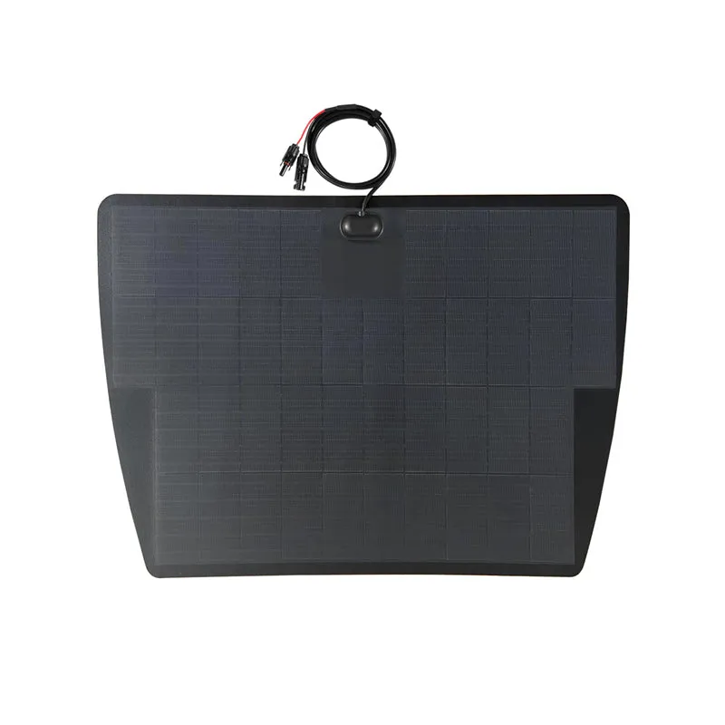 Tesla Model X Model S Lensun 100W Hood Flexible Solar Panel