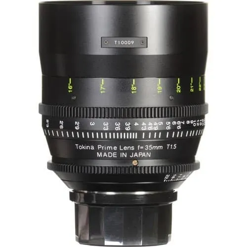 Tokina 35mm T1.5 Cinema Vista Prime Lens for Micro Four Thirds Mount