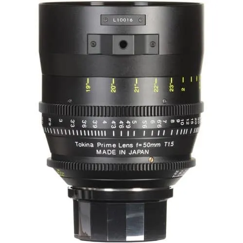 Tokina 50mm T1.5 Cinema Vista Prime Lens for PL Mount