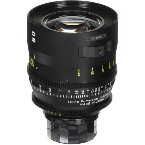 Tokina 50mm T1.5 Cinema Vista Prime Lens for PL Mount