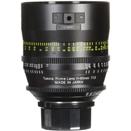 Tokina Cinema 85mm T1.5 Lens for Micro Four Thirds Mount