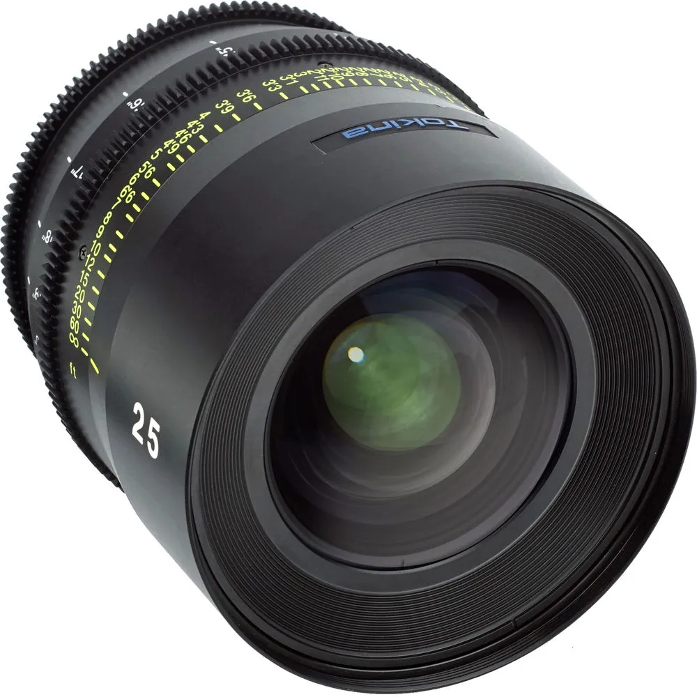 Tokina Vista-P 25mm T1.5 Cinema Lens (PL Mount)