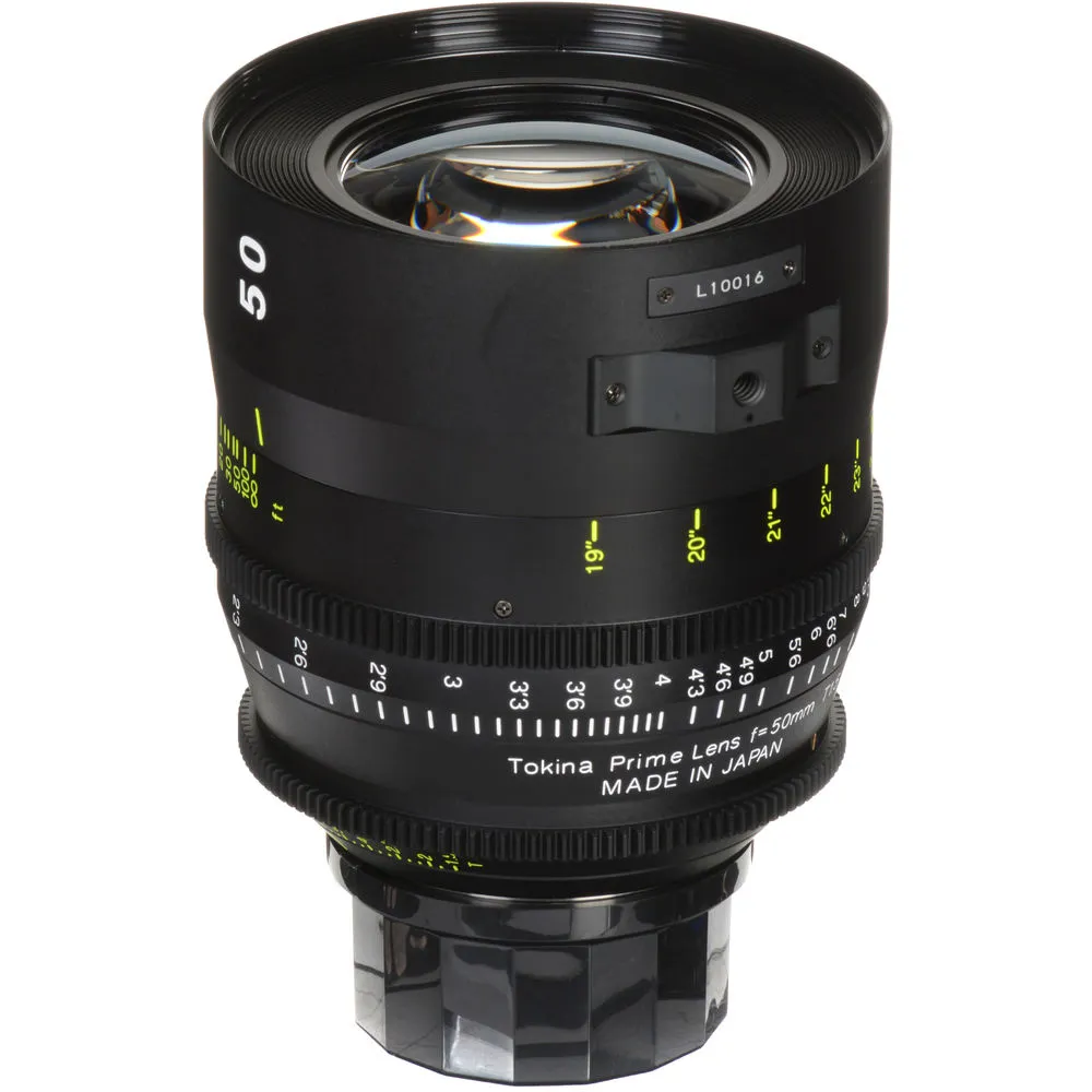 Tokina Vista-P 50mm T1.5 Cinema Lens (PL Mount)