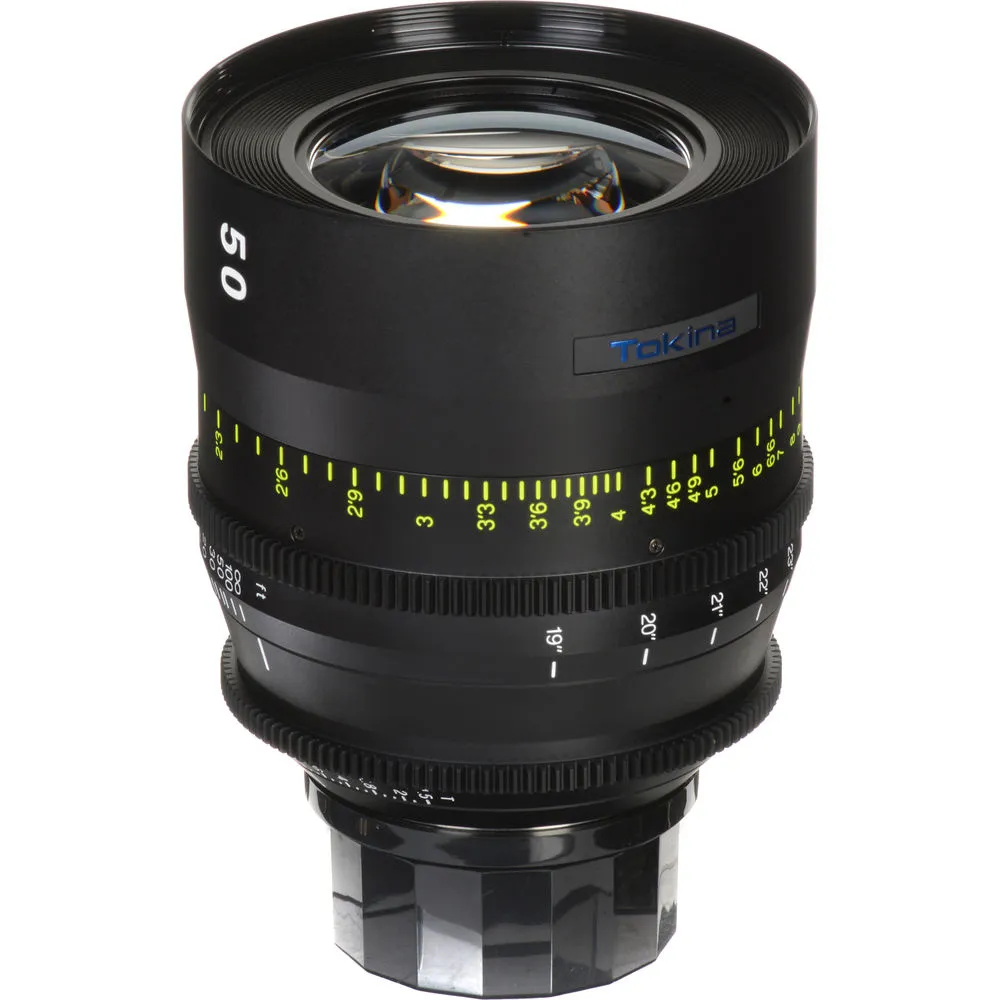 Tokina Vista-P 50mm T1.5 Cinema Lens (PL Mount)