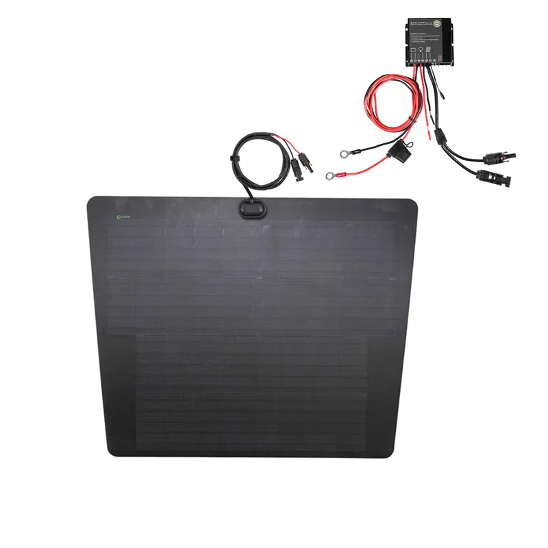 Toyota Land Cruiser 80Series J80 Lensun 90W Hood Flexible Solar Panel