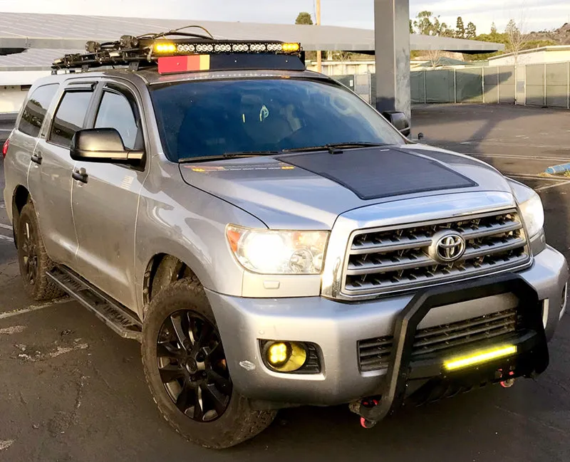 Toyota Sequoia 2nd Gen (2008-2022) Lensun 85W Hood Flexible Solar Panel