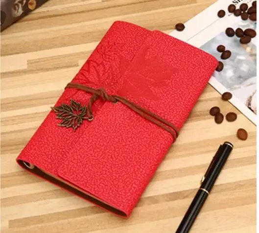 Travelers Vintage Notebook PU Leather Blank Kraft Diary Note Book
