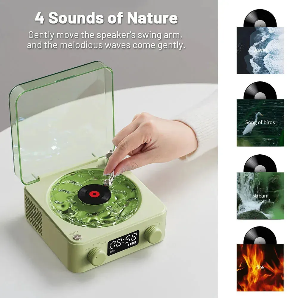 Turntable Speaker Wireless Bluetooth-compatible 5.0 Viny