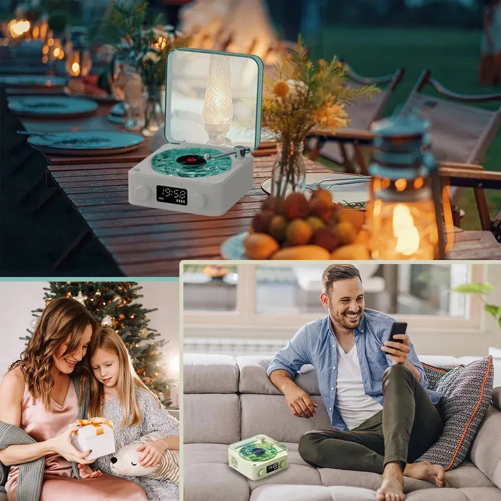 Turntable Speaker Wireless Bluetooth-compatible 5.0 Viny