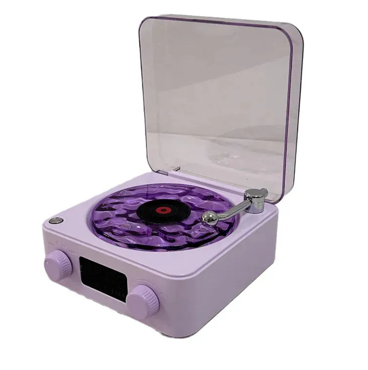 Turntable Speaker Wireless Bluetooth-compatible 5.0 Viny