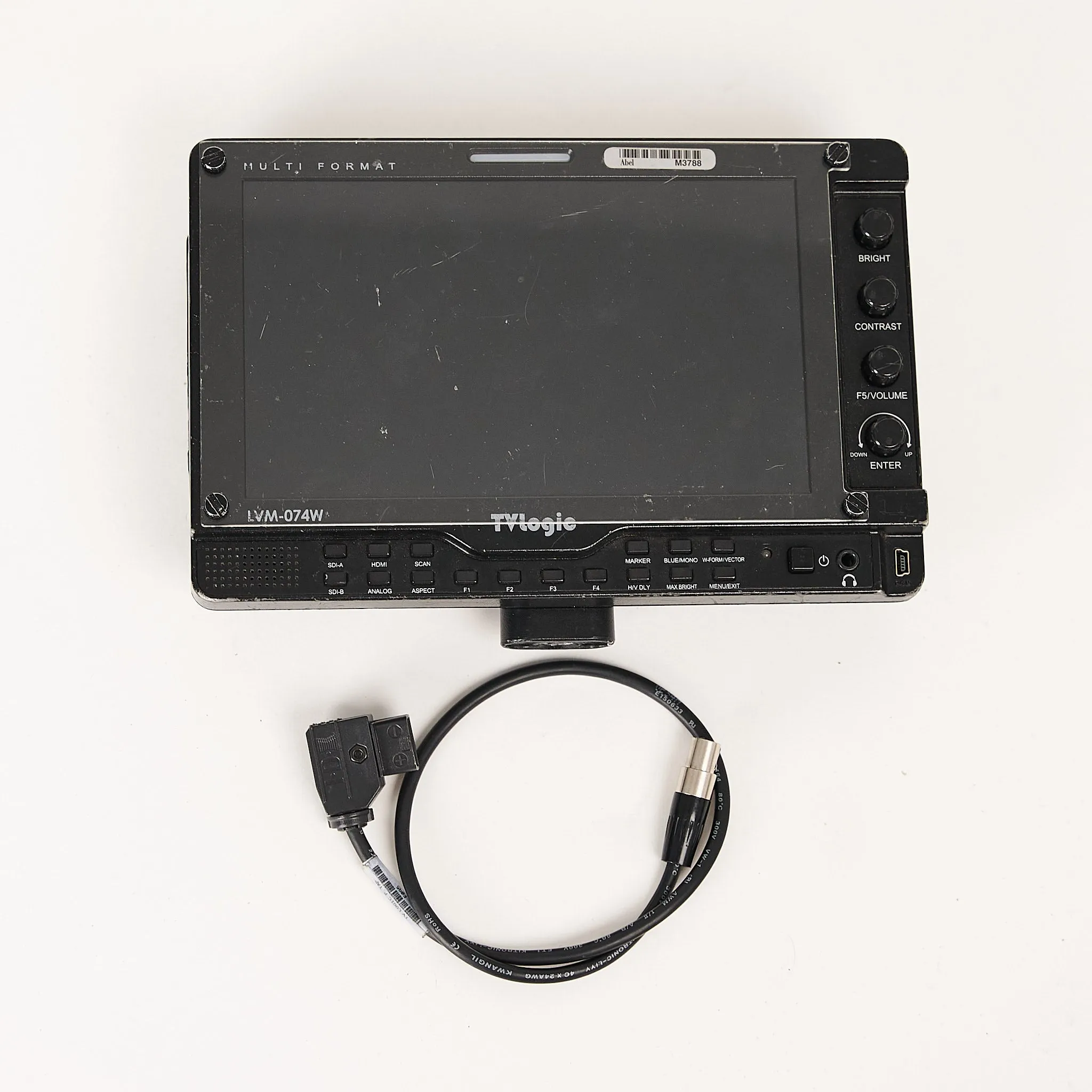TV Logic LVM-074W 7” HD LCD Monitor