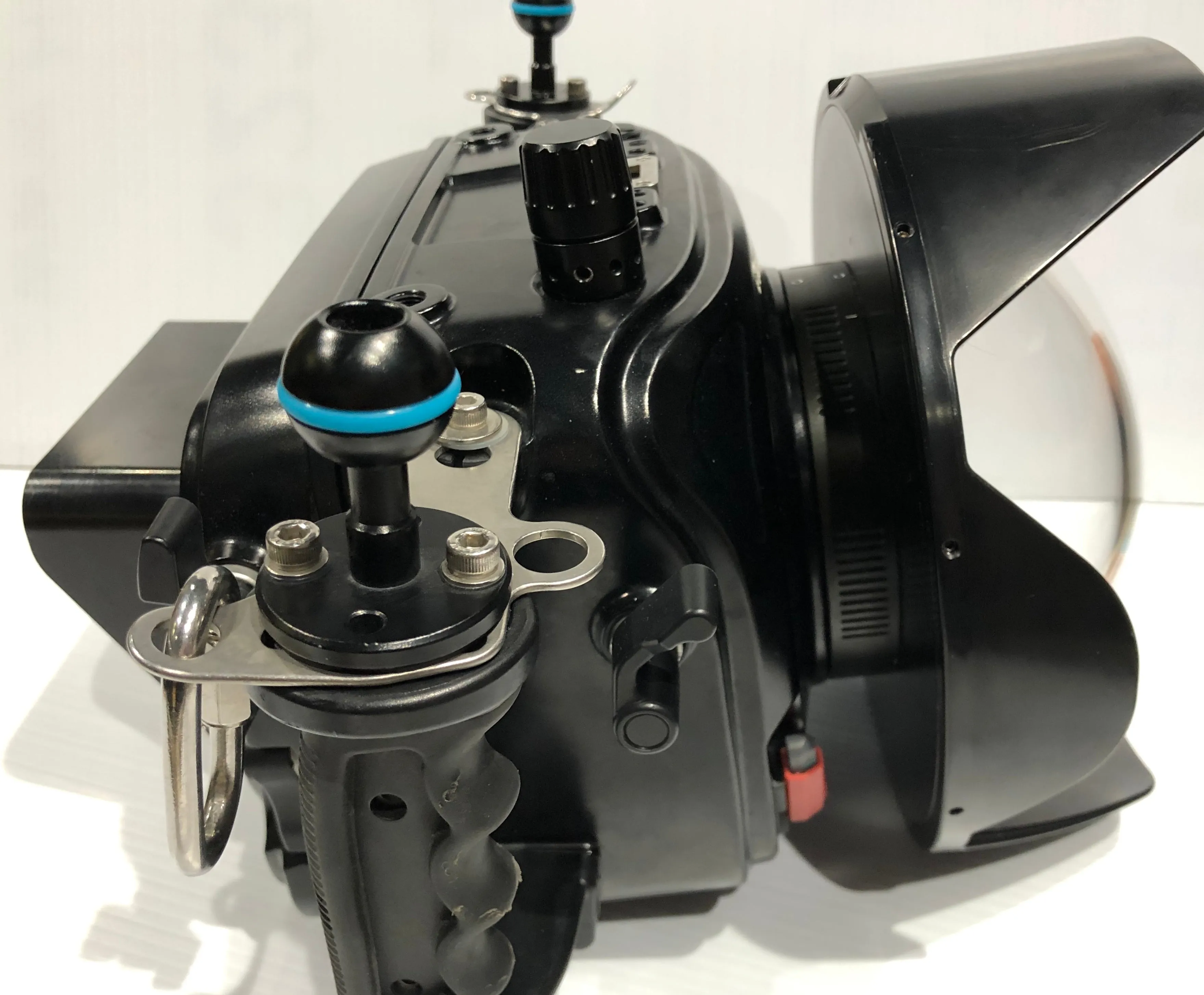 Used 4K Blackmagic Cinema Camera 2012 Underwater Package with Used Housing and Used Acryllic Dome Sale Price - the Original 4k