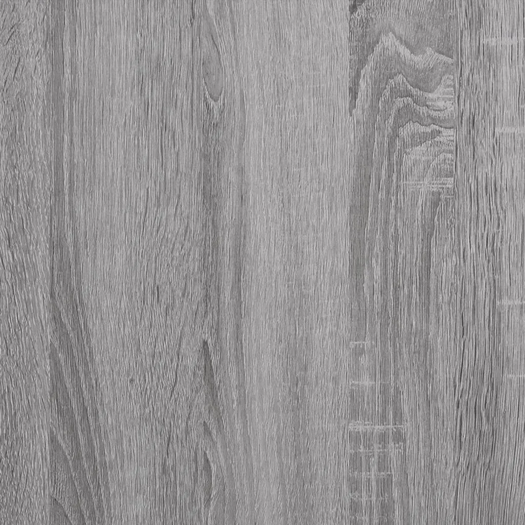 vidaXL TV Cabinet Grey Sonoma 100x40x40 cm Engineered Wood