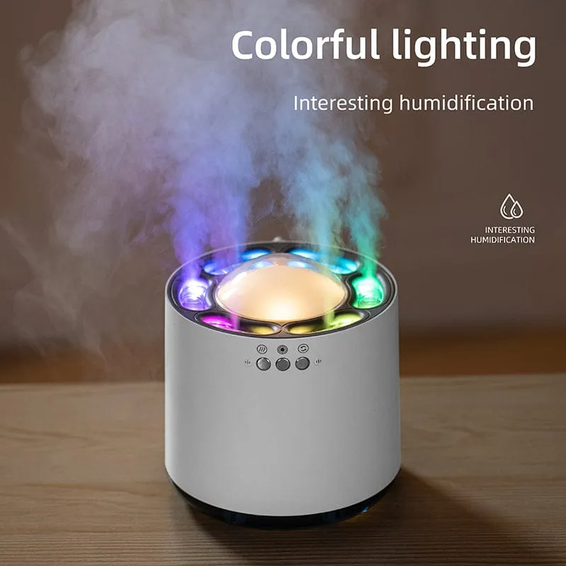 Voice Control Air Humidifier With RGB Light