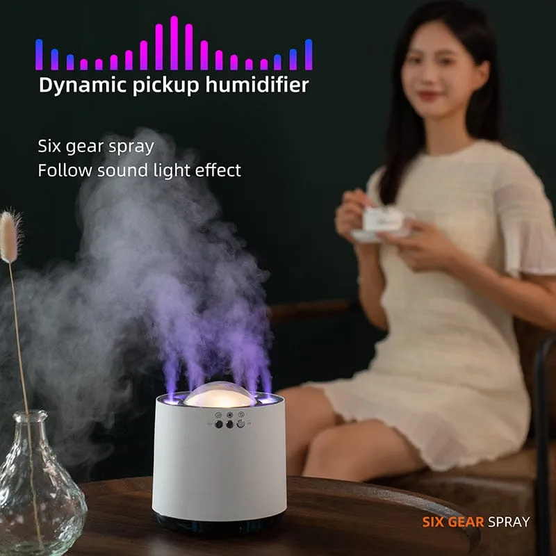 Voice Control Air Humidifier With RGB Light